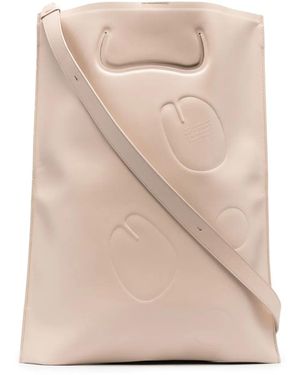 Maison Margiela Tabi レザーハンドバッグ - ナチュラル