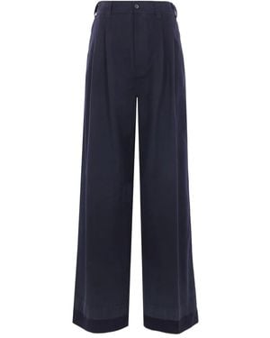 Maison Margiela Welt-Pocket Trousers - Blue
