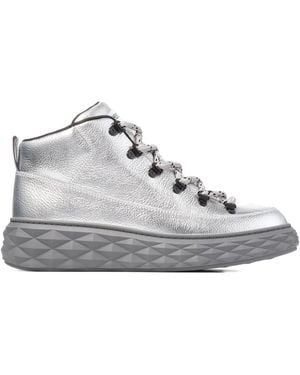 Jimmy Choo Zapatillas Diamond Maxi - Gris