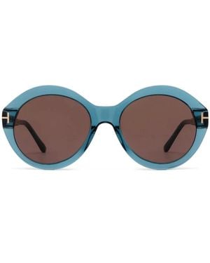 Tom Ford Seraphina Sunglasses - Blue