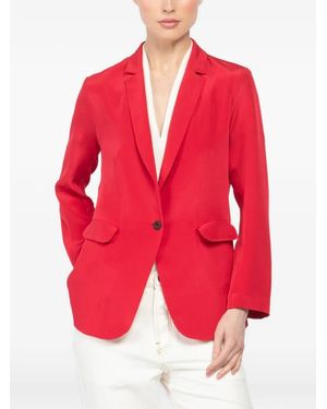 Peter Cohen Buttoned Jacket - Red