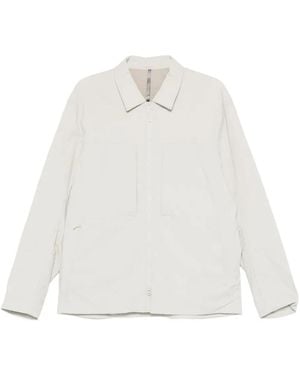 Veilance Arc'Teryx Zip-Up Shirt Jacket - White