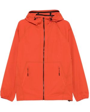 Oakley Zip-Up Hooded Jacket - Red
