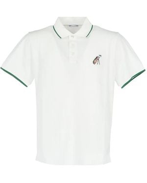 Jacob Cohen Embroidered Polo Shirt - White