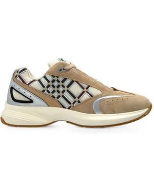 Burberry Baskets Eclipse Runner - Blanc