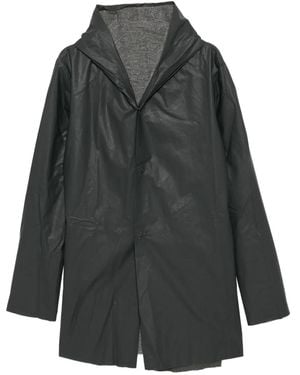 Ma+ Hooded Tight Coat - Gray