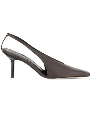 ARMARIUM Zapatos Evelina con tacón de 75 mm - Gris