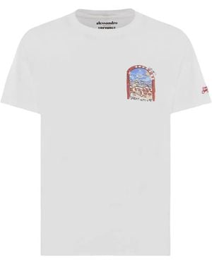 MC2 Saint Barth Graphic-Print T-Shirt - White