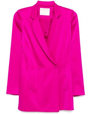 Alejandra Alonso Rojas Jack Met Dubbele Rij Knopen - Roze