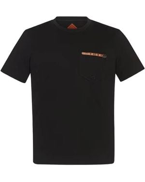 MCM ジップアップ Tシャツ - ブラック