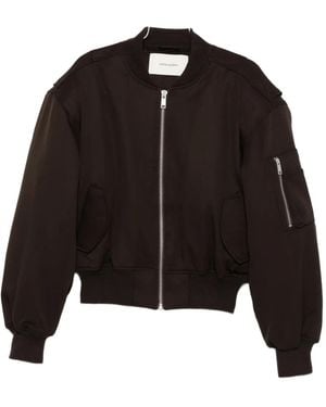 Entire studios Zip Bomber Jacket - Black