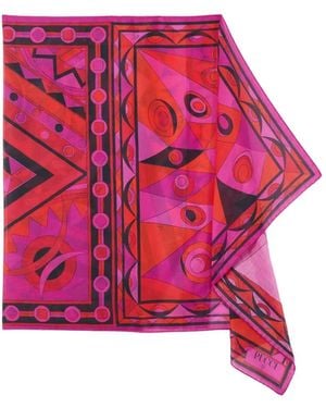 PUCCI Pareo Con Varios Estampados - Rosa
