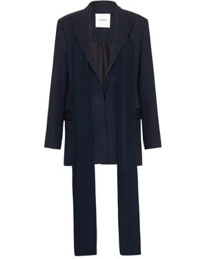 Esse Studios Single-Breasted Blazer - Blue