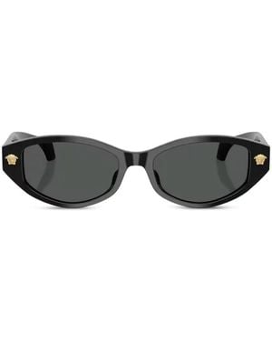 Versace Medusa-Head Sunglasses - Black