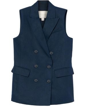 Brooks Brothers Chaleco De Doble Botonadura - Azul