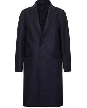 Harris Wharf London Three-Button Coat - Blue