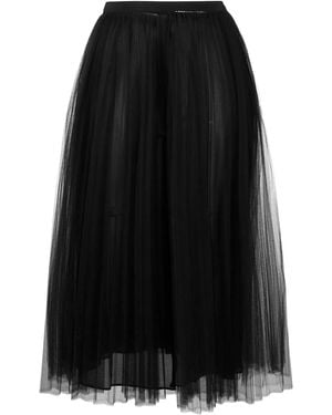 Valentino Garavani Tulle A-line Skirt - Black
