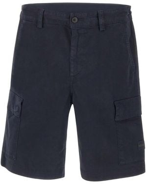 BOSS Sisla Cargo Shorts - Blue