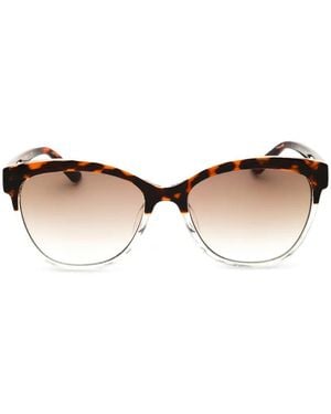 Draper James Lunettes De Soleil À Effet Écaille De Tortue - Neutre