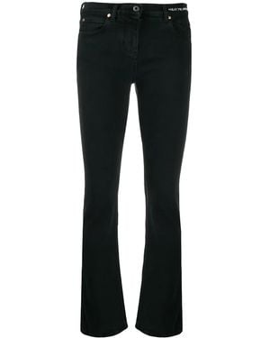 Valentino Garavani Slim-Fit Poem Detail Jeans - Black