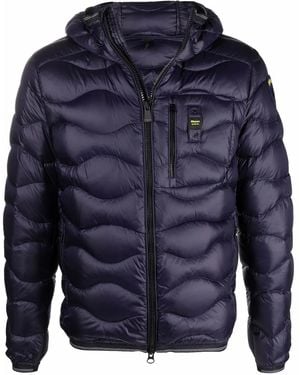 Blauer Maurice Quilted Down Jacket - Blue