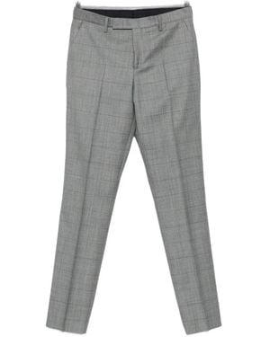 Paul Smith Checked Trousers - Grey