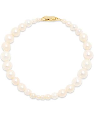 RAGBAG STUDIO Olga Pearl Bracelet - White