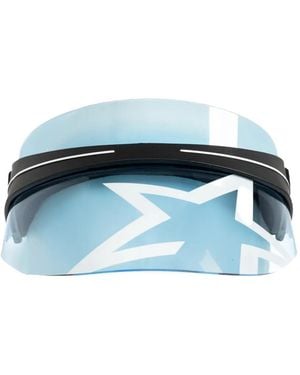 Perfect Moment Star-Motif Transparent Visor - Blue
