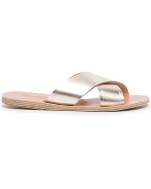 Ancient Greek Sandals Thais Slip-On Metallic Sandalen - Bruin