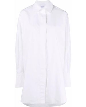 Patou Iconic Mini Shirt Dress Clothing - White