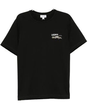 Lacoste Cotton T-Shirt - Black