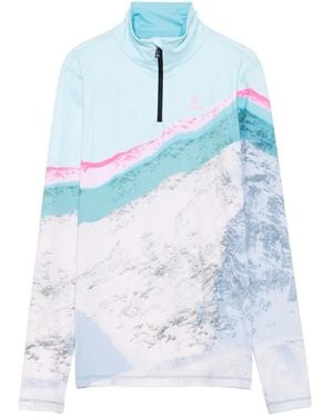 Bogner Fire + Ice Ilvy ベースレイヤー - ブルー