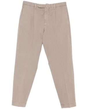 Dell'Oglio Belt-Loops Trousers - White