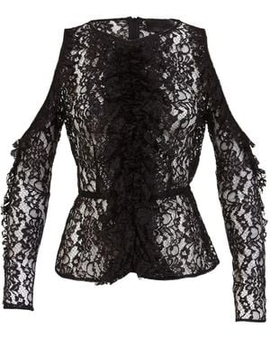 Philipp Plein LS Anthem top - Negro