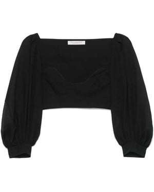 Philosophy Di Lorenzo Serafini ボイル クロップドトップ - ブラック