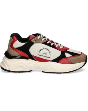 KARL LAGERFELD Rue St-Guillaume Komet Low-Top Trainers - Natural