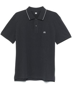 C.P. Company Poloshirt Aus Pikee - Schwarz