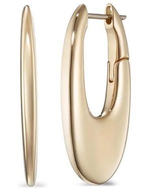 Melissa Kaye 18K Medium Lulu Earrings - Metallic
