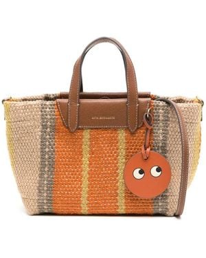 Anya Hindmarch X Maison Bengal ミニ ハンドバッグ - ブラウン