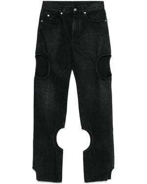 Off-White c/o Virgil Abloh Meteor ジーンズ - ブラック