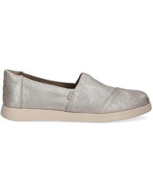 TOMS Almond-Toe Espadrilles - White