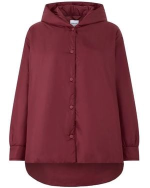 Aspesi Thermore Hooded Padded Jacket - Purple