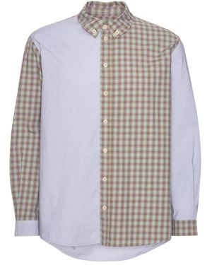 Henrik Vibskov Kariertes Hemd - Lila