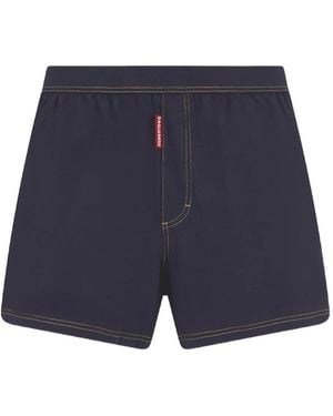 DSquared² Five Pockets Trunks - Blue