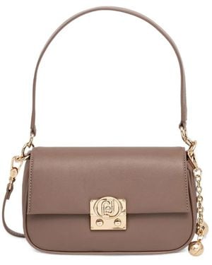 Liu Jo Petit Sac Porté Épaule À Breloque - Natural