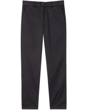 Paul Smith Pantalones con detalle de rayas - Azul