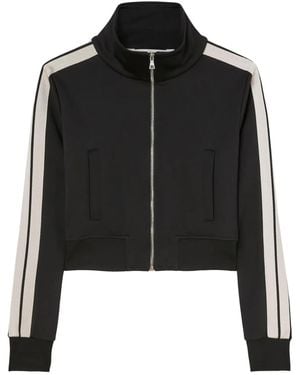 Palm Angels Side-stripe Track Jacket - Black