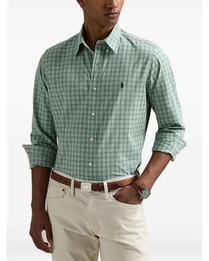 Polo Ralph Lauren チェック シャツ - グリーン
