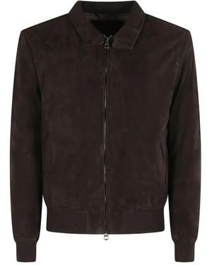 Stewart Zipped Jacket - Black