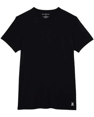 Psycho Bunny Crew-Neck Short-Sleeved T-Shirt (Set Of Two) - Black